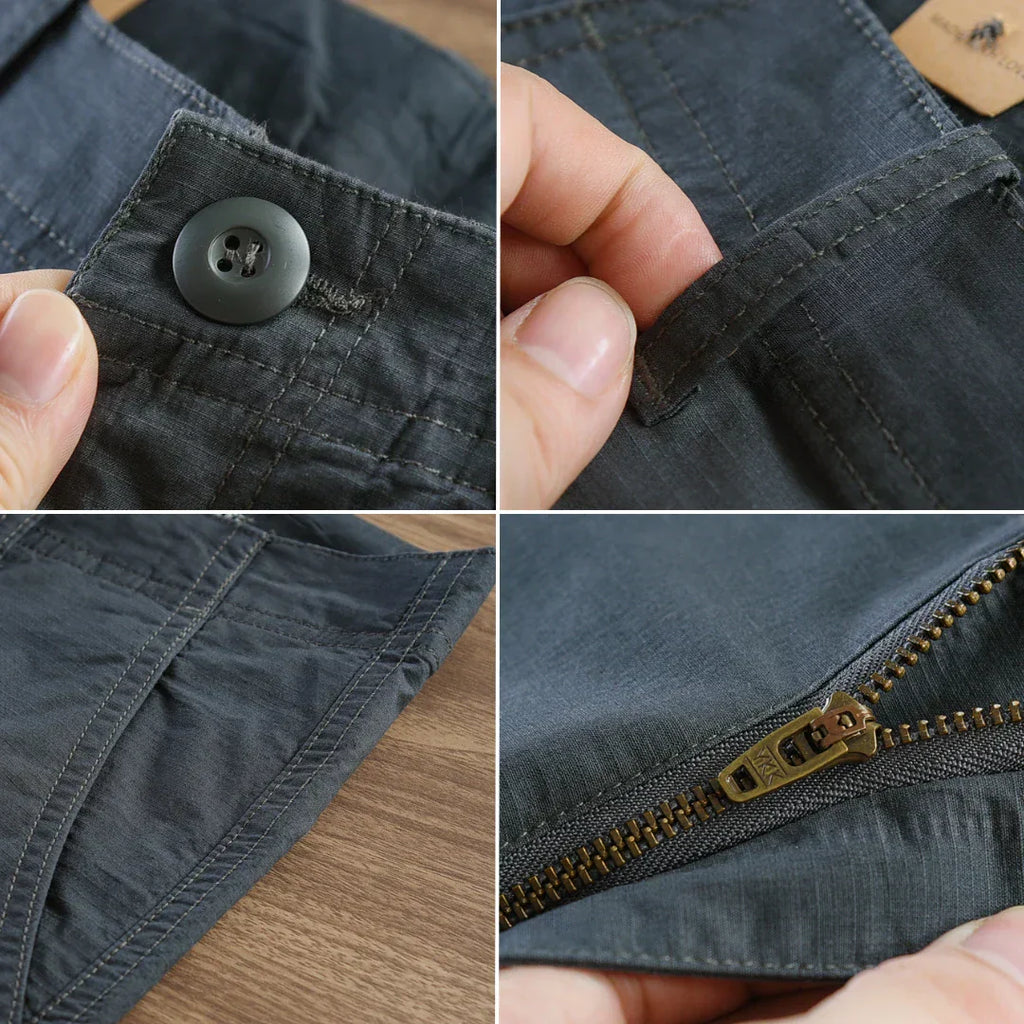 Combo 4 calças de sarja masculina - foto 4
